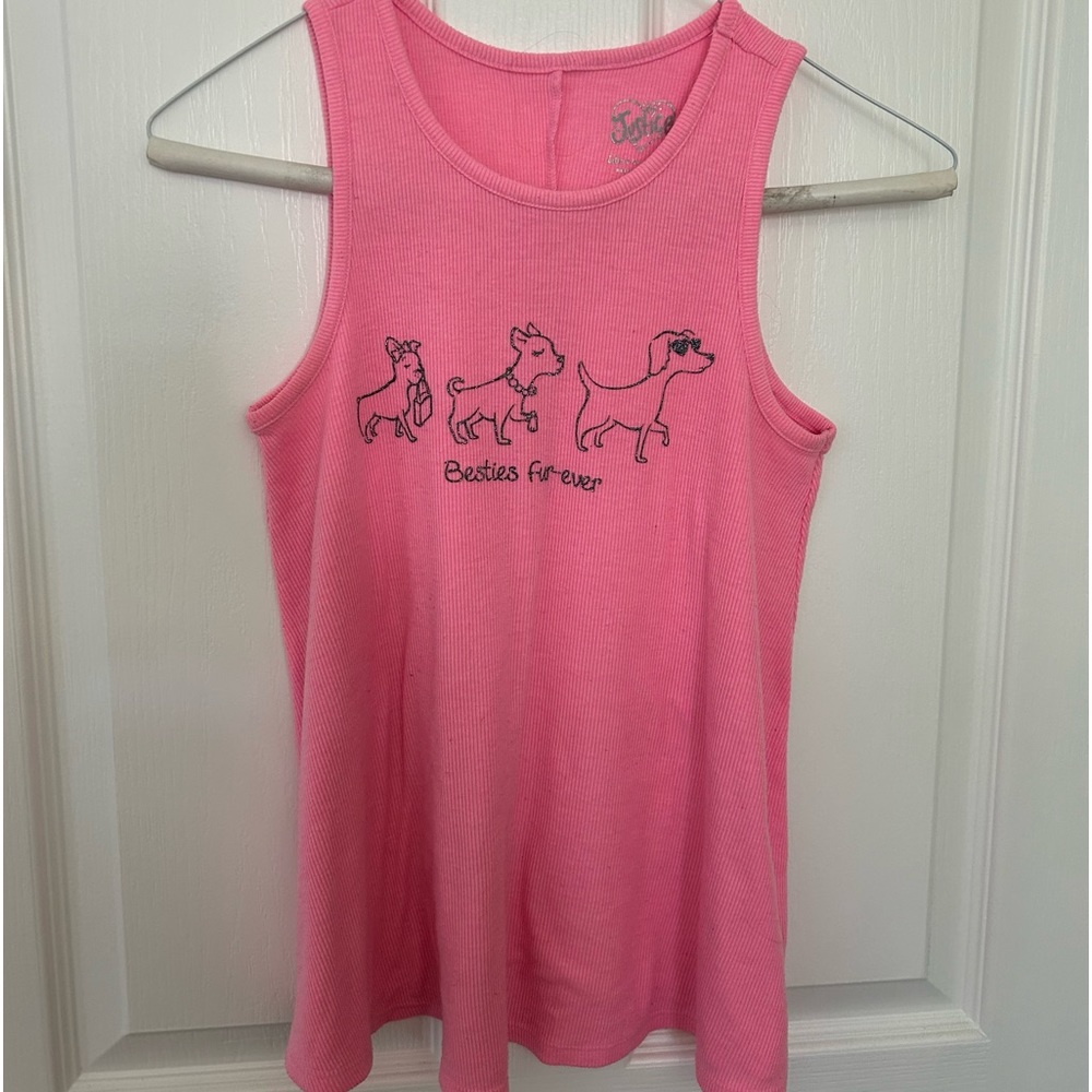 kid tank top pink